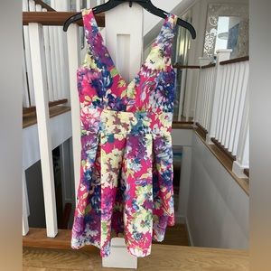 Floral dress by Bebe